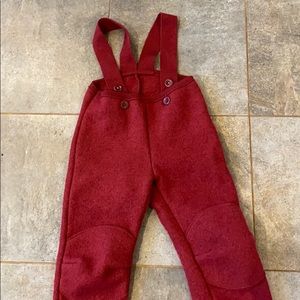 Disana Boiled Wool Overalls - Worn Twice!